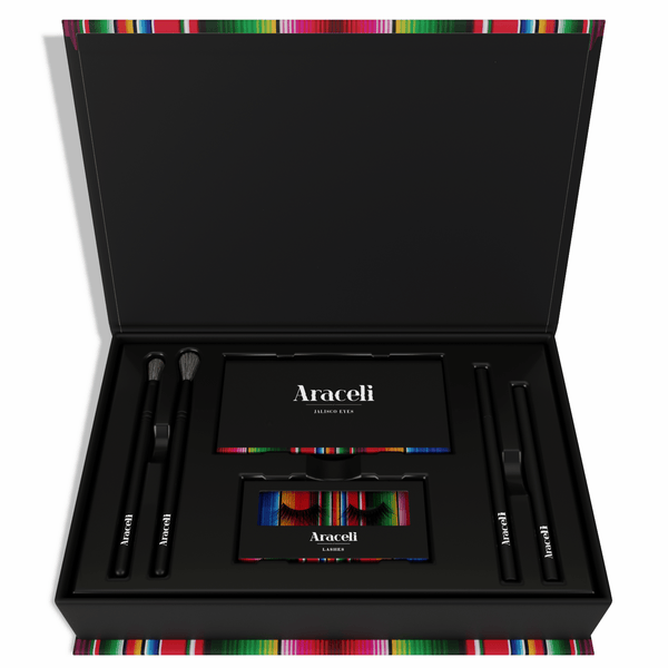 Jalisco Eyes Kit - Shop Quality eye shadows, liquid & pencil eyeliners, brushes & Lashes!